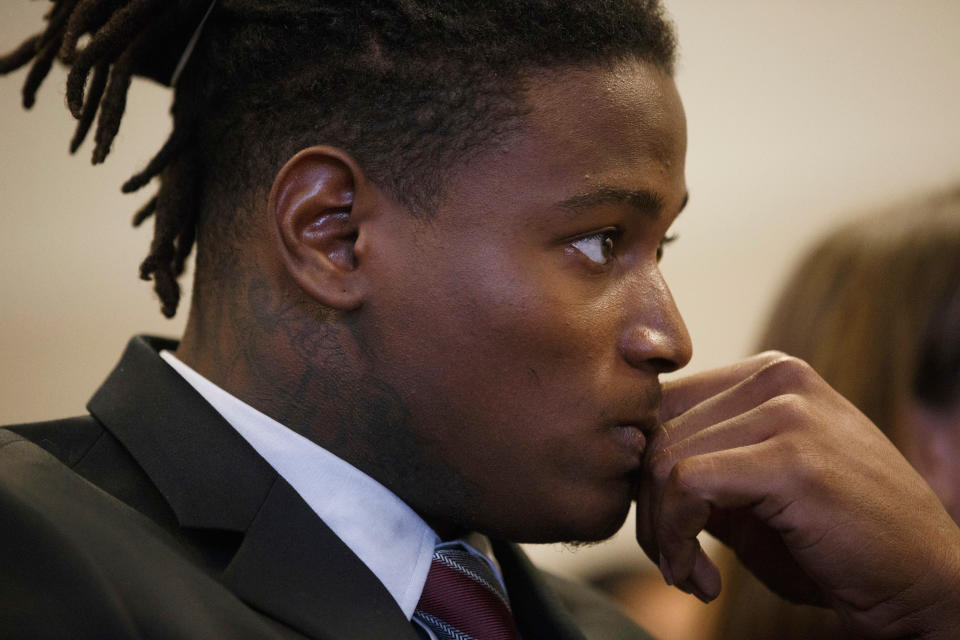 Former San Francisco 49ers linebacker Reuben Foster was claimed off waivers this week by Washington despite his arrest. (AP)