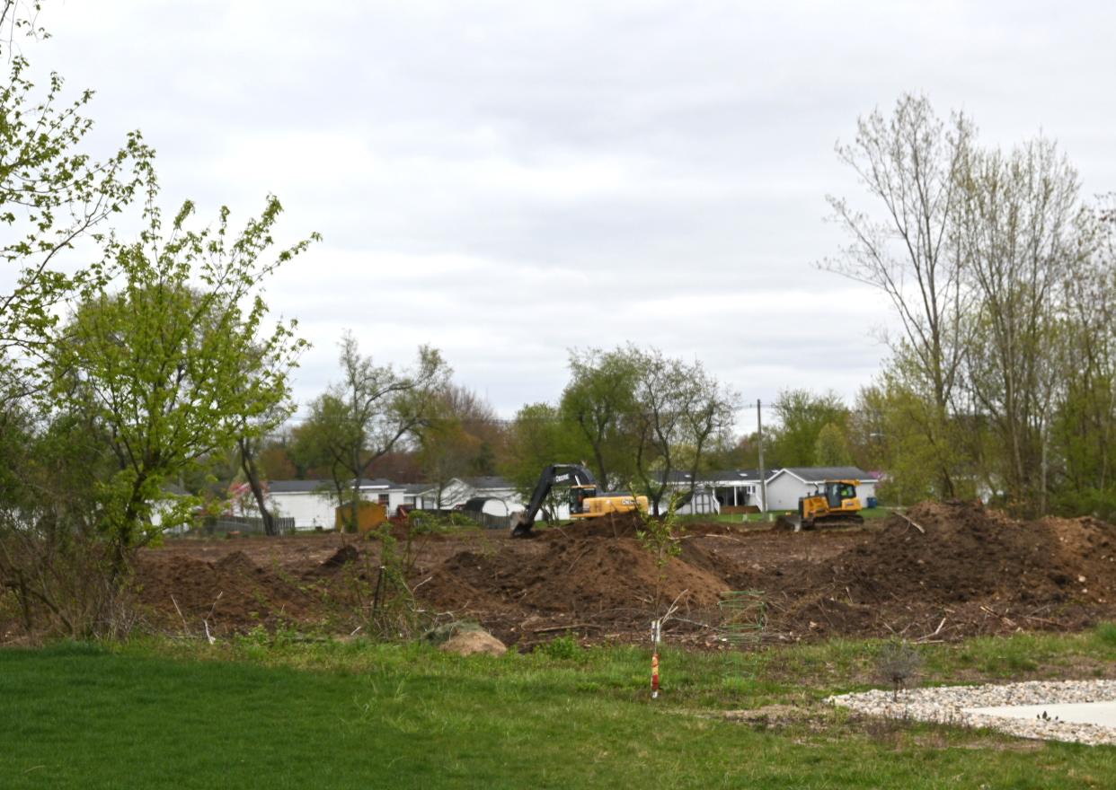 Construction started last week on the expansion of Trail Tree Village.