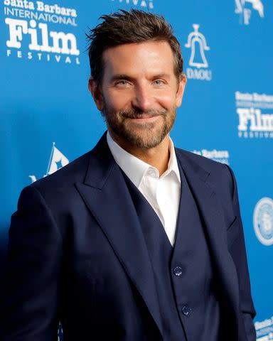 <p>Tibrina Hobson/Getty</p> Bradley Cooper at the 39th Annual Santa Barbara International Film Festival
