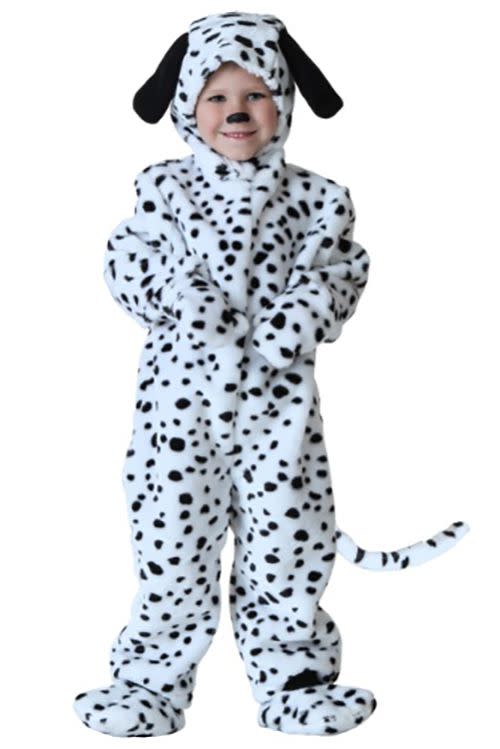 <p>halloweencostumes.com</p><p><strong>$13.99</strong></p><p><a rel="nofollow noopener" href="https://www.halloweencostumes.com/toddler-dalmatian-costume.html" target="_blank" data-ylk="slk:SHOP NOW;elm:context_link;itc:0;sec:content-canvas" class="link ">SHOP NOW</a></p><p>Convince the whole neighborhood to do a <em>101 Dalmations </em>theme and you'll be the coziest crowd for miles. </p>