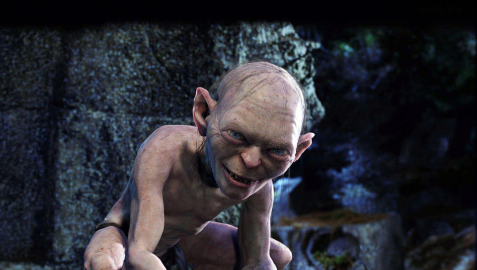 GOLLUM, THE LORD OF THE RINGS: THE TWO TOWERS, 2002, (Maximum Film / Alamy Stock Photo)