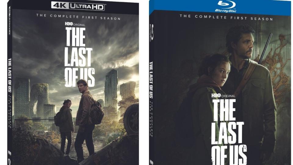 Last of Us 4K HD and Blu-ray covers first season physical release