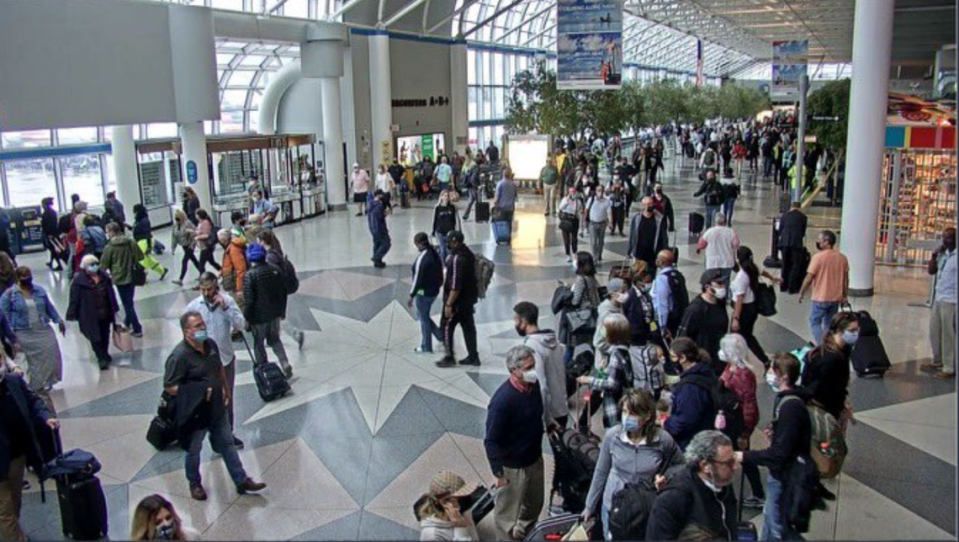 Travelers flying out of Charlotte Douglas International Airport can expect longer wait times in the terminal this summer, as a security checkpoint closes for construction.