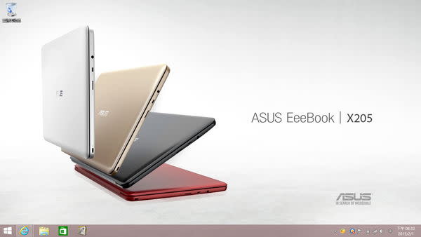 輕薄好攜帶 ASUS EeeBook X205TA 天使白