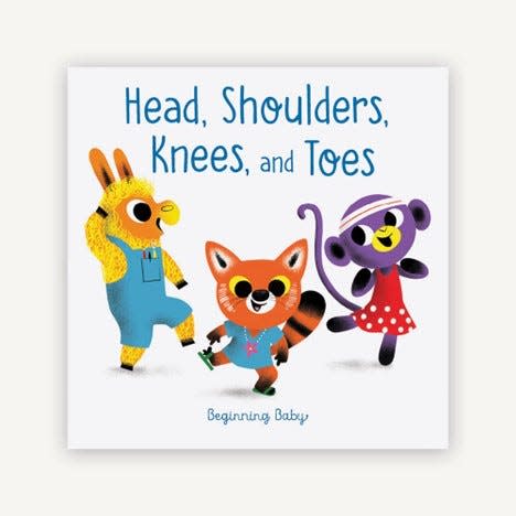 “Head, Shoulders, Knees, and Toes” illustrated by Nicola Slater 