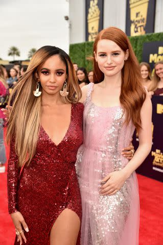 Jeff Kravitz/FilmMagic Vanessa Morgan and Madelaine Petsch