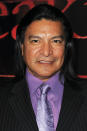 <p>Gil Birmingham, who plays Jacob Black's father, Billy Black in 'Twilight', hits the red carpet of the Los Angeles premiere.</p>