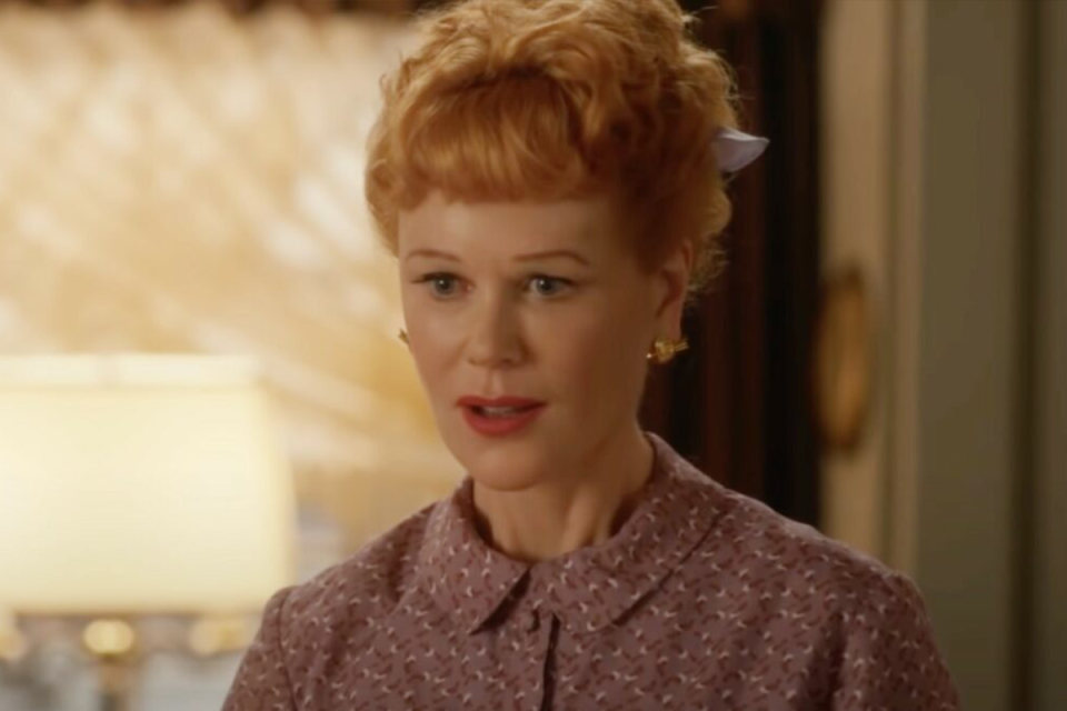 Nicole Kidman as Lucille Ball in Being the Ricardos.