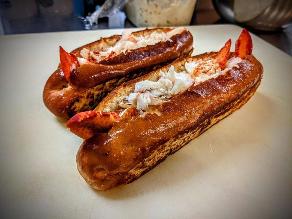 Mother Ocean’s menu features two styles of lobster rolls -- Maine and Connecticut.