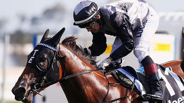 Houtzen is being strongly backed to take out the Golden Slipper. Pic: Getty