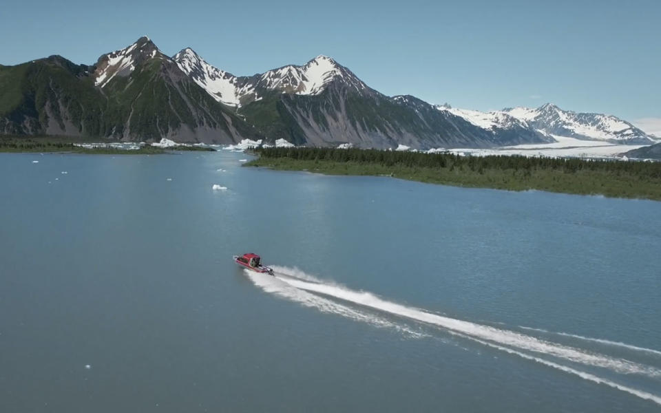 Kenai Fjords National Park in Google's immersive experience.