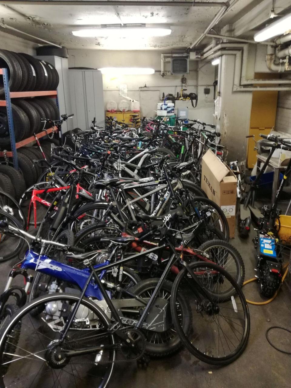 Stolen bikes (City of London Police)