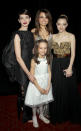 <b>Anne Hathaway, Samantha Barks, Amanda Seyfried and Isabelle Allen at the Les Miserables premiere in New York, Dec 2012</b><br><br>The stars joined British actress Isabelle Allen, who plays young Cosette in the film, on the red carpet.<br><br>© Rex