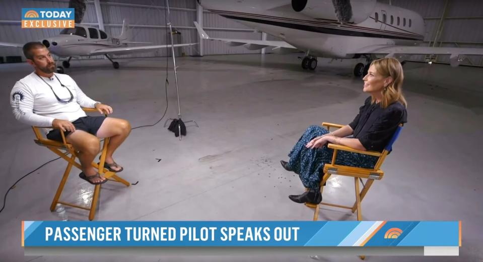 TODAY Exclusive: Passenger-Turned-Pilot Details Miracle Landing