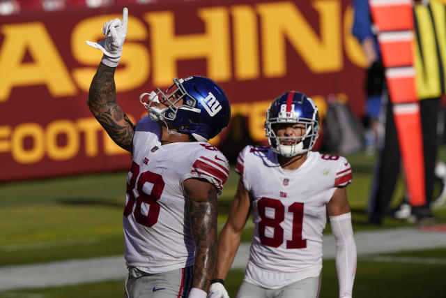 Jones, Giants hold on to beat Washington for 2nd victory