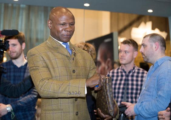 Chris Eubank Sr seems to have taken a step back from his son’s career (Getty)