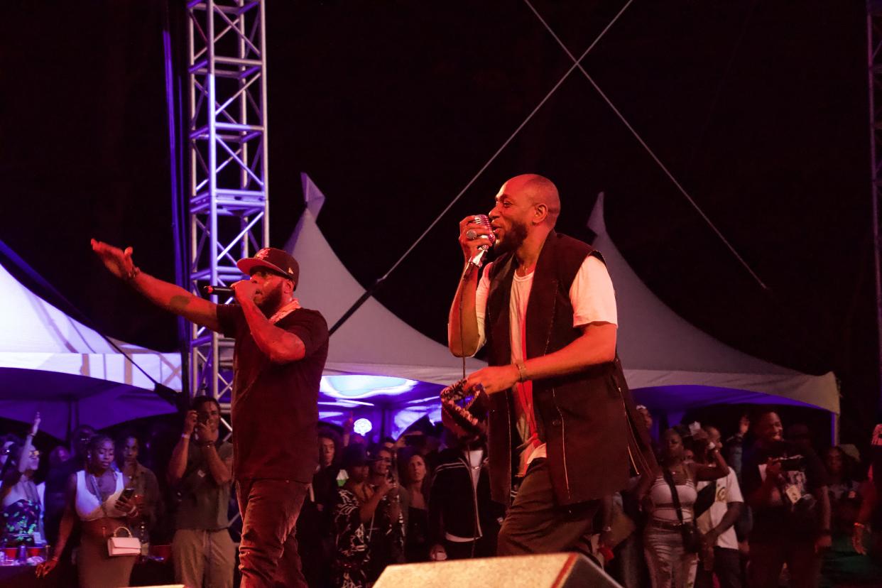 Talib Kweli and Yasiin Bey of Black Star