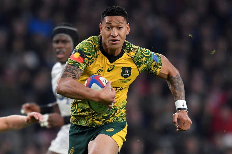 Israel Folau, estrella del rugby australiano