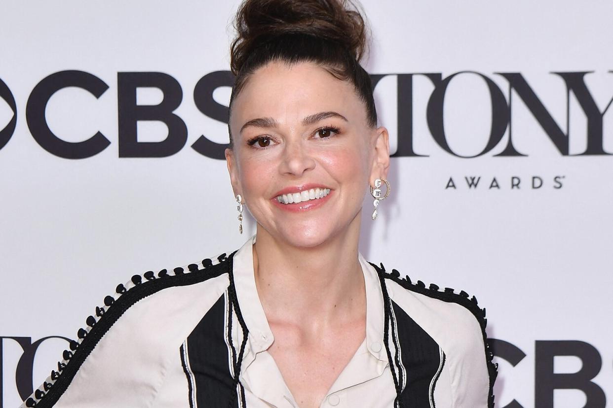 Nominee Sutton Foster attends the 2022 Tony Awards Meet The Nominees press event in New York, on May 12, 2022. (Photo by Angela Weiss / AFP) (Photo by ANGELA WEISS/AFP via Getty Images)