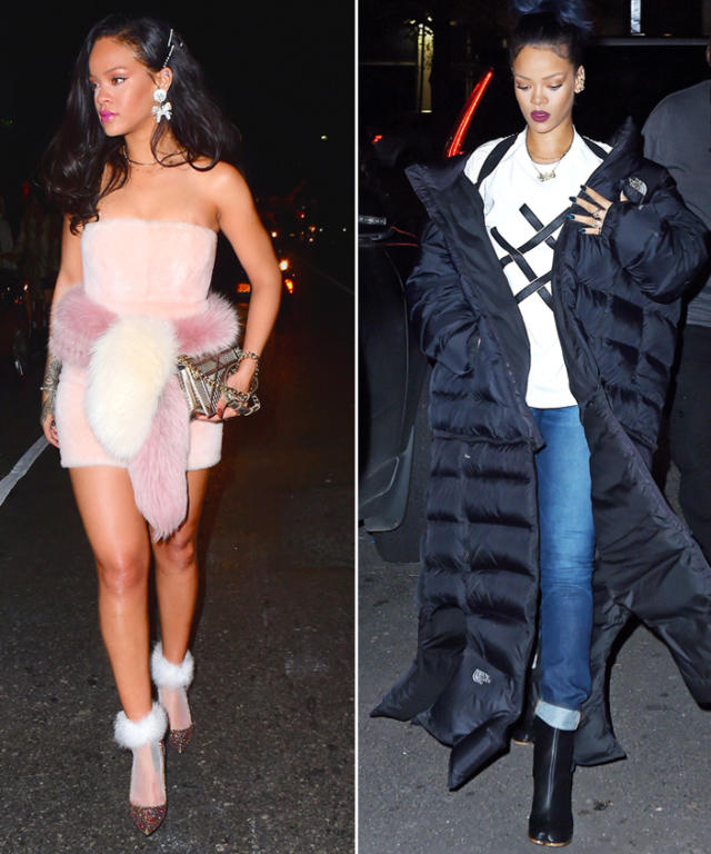 What to Wear to the Club? Get 17 Outfit Ideas from Rihanna
