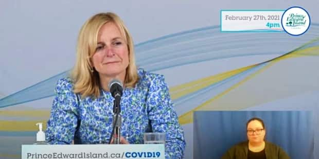 Dr. Heather Morrison, P.E.I.'s chief public health officer, says the recent COVID-19 outbreak is expected to get worse before it gets better. (Government of P.E.I. - image credit)