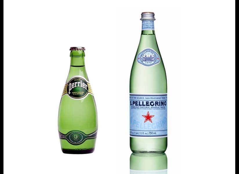 Sparkling mineral water comes from a natural spring which contains various minerals, like salts and sulfur compounds. It's defined by its "constant level and relative proportions of <a href="http://www.myspringwater.com/SpringWaterInformation/TypesOfWater.aspx" target="_hplink">mineral and trace elements at the point of emergence</a> from the source."   Minerals aren't added to this water and neither is carbonation (with the exception of <a href="http://www.sanpellegrino.com/int/en/default.aspx" target="_blank">San Pellegrino</a>, which has additional carbonation added by the bottler). That means that the bubbles in these bottles are completely natural. You would typically drink this water as is (not mixed in a cocktail), since it's a tad expensive and has a slight mineral-y taste. 