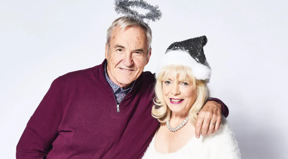 Alison Steadman and Larry Lamb