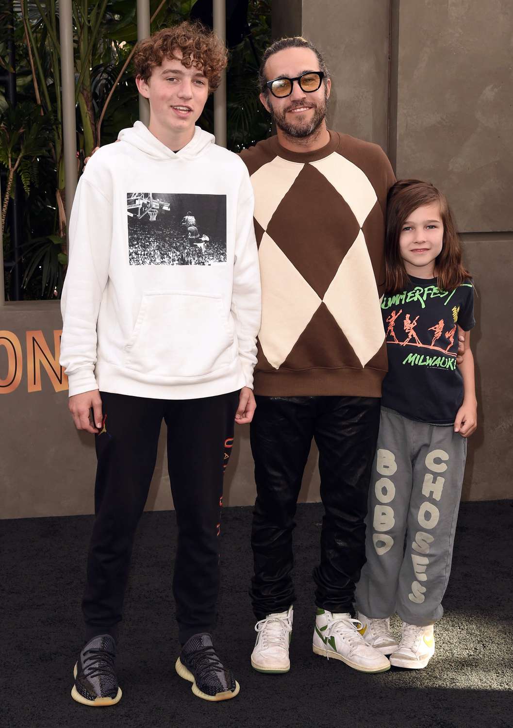 Pete Wentz and family 'Jurassic World: Dominion' premiere, Arrivals, Los Angeles, California, USA - 06 Jun 2022