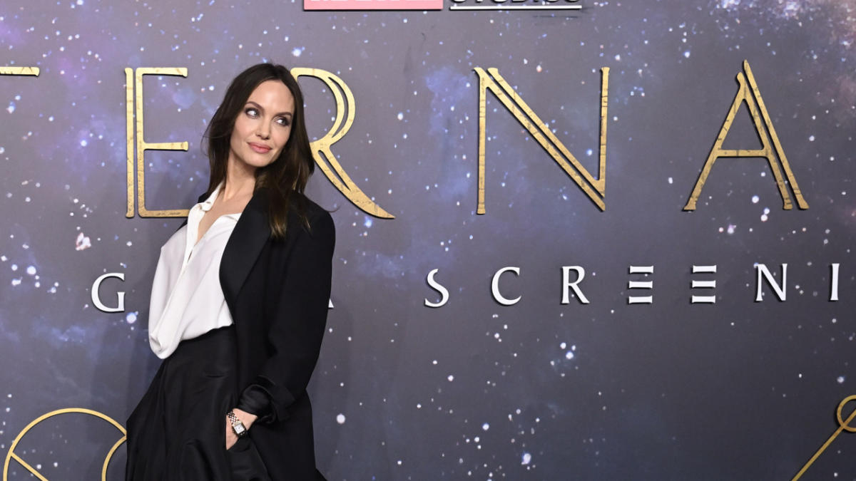 Angelina Jolie Embraced Her Signature Minimalist Style in a Black