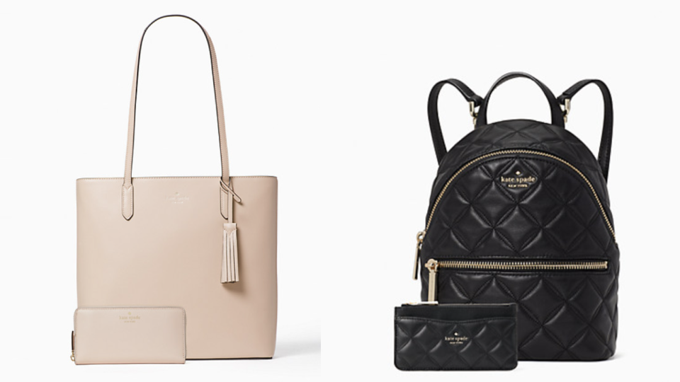 Bundles of backpacks, totes, satchels and more are currently on sale at Kate Spade Surprise.