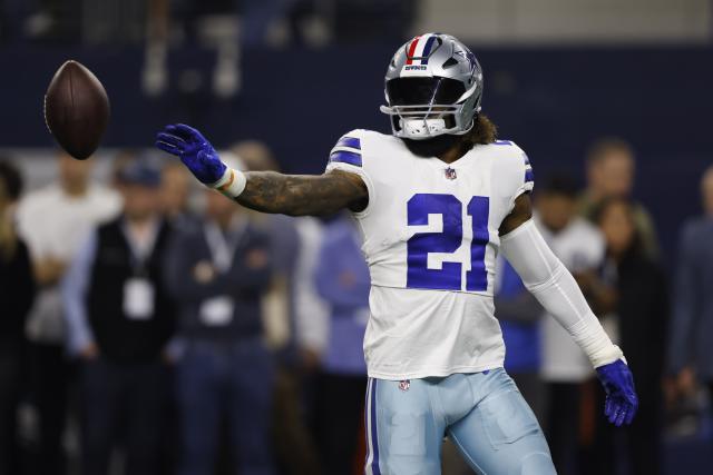 Ezekiel Elliott came off bench for first time in Cowboys career