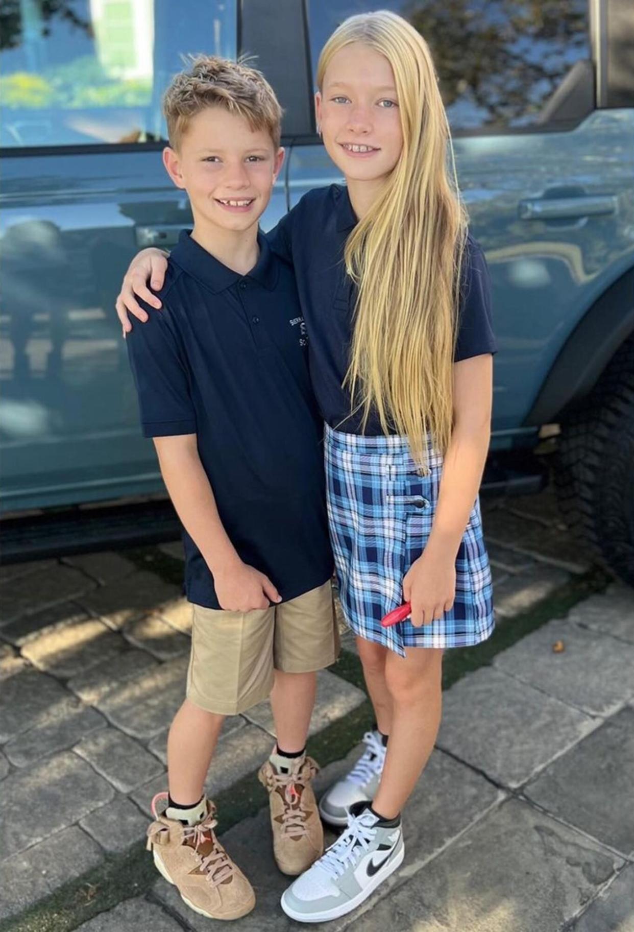 These two had an amazing first day of school!