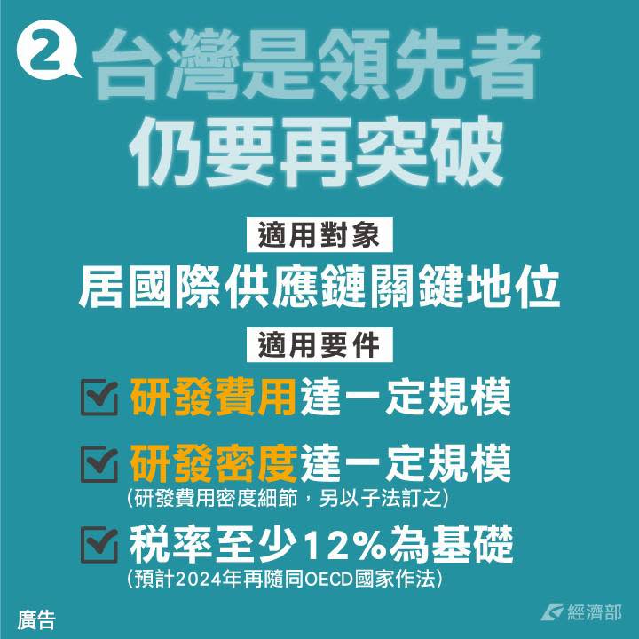 《產業創新條例》第10條之2修正草案-適用對象。   圖：經濟部/提供