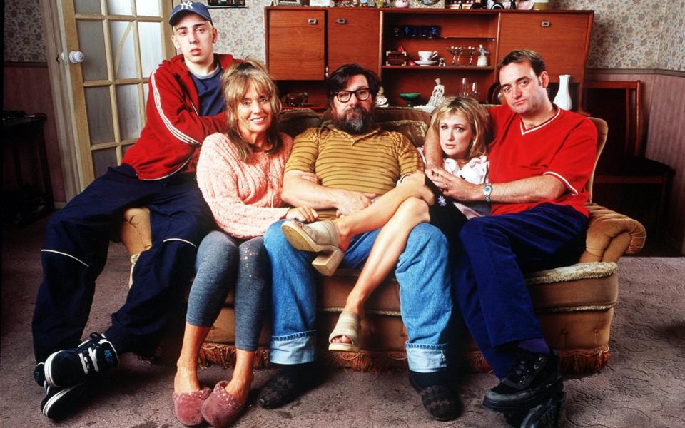 The cast of The Royle Family