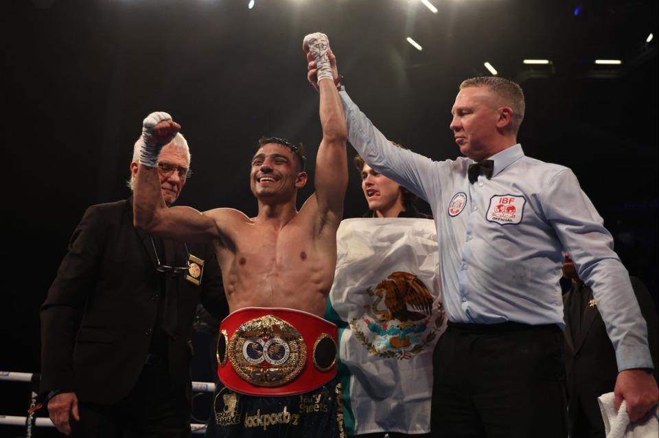 Luis Alberto Lopez beat Josh Warrington via a tight points decision in Leeds before Christmas (Getty Images)