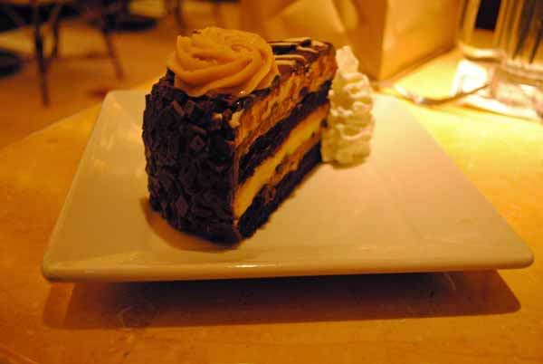 9. BONUS: Desert! Reese’s Peanut Butter Chocolate Cake Cheesecake -- Cheesecake Factory 
