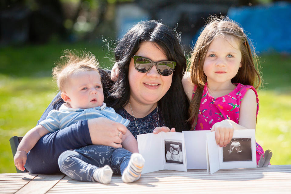 Annie has been a surrogate for four children, despite not wanting a family of her own [Photo: Caters]