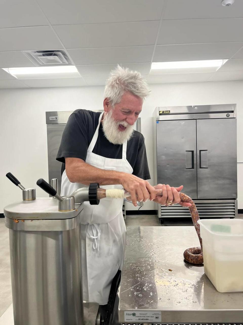 Dan Ansotegui makes chorizo at Ansots, which is featuring a 25% off sale on all housemade chorizo through Saturday, Jan. 27.