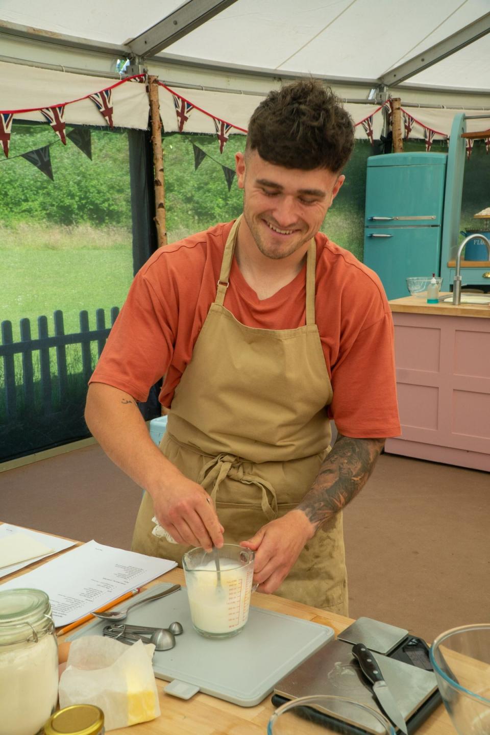 Matty in The Great British Bake Off (Channel 4)