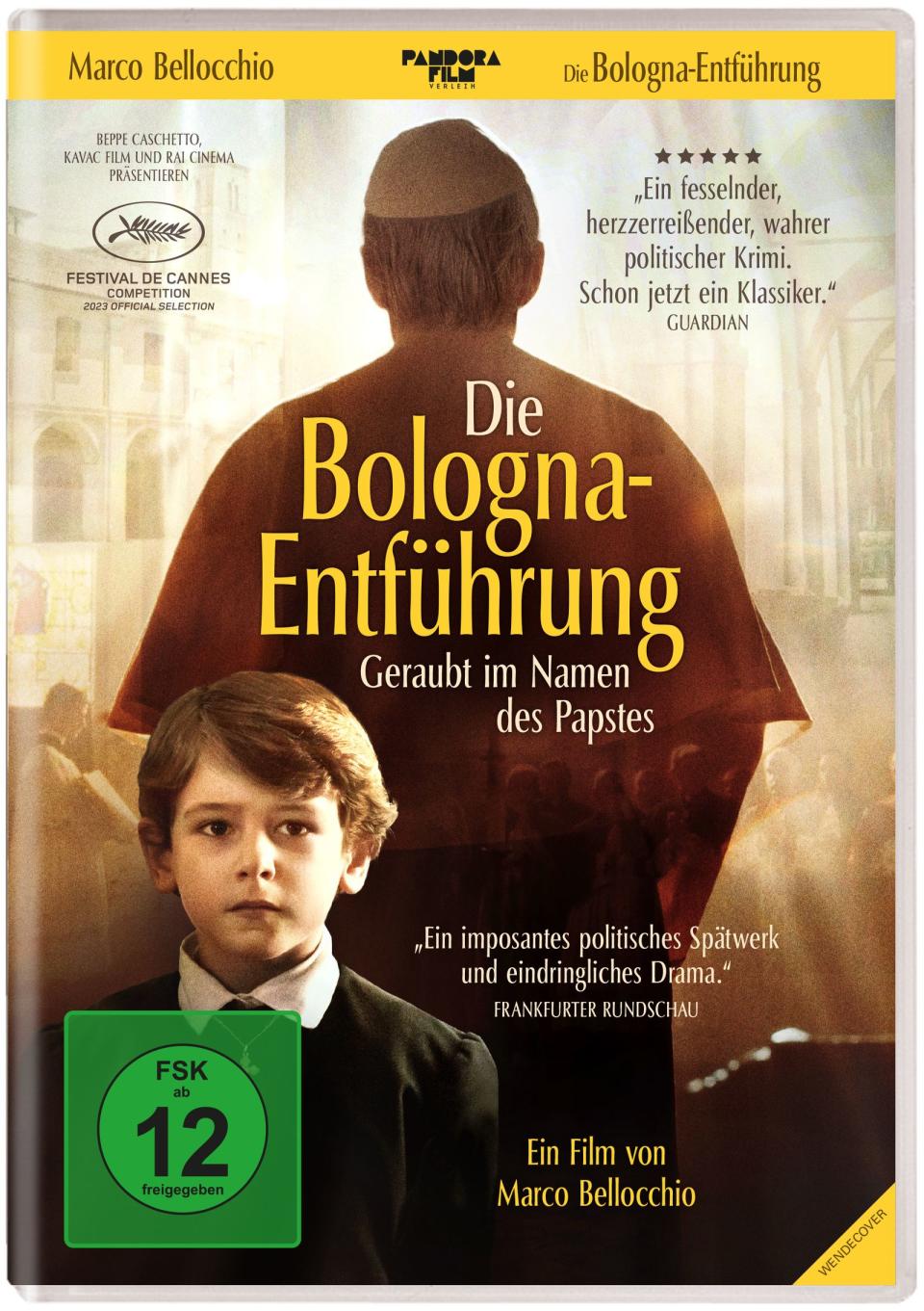 "Die Bologna-Entführung - Geraubt im Namen des Papstes" erzählt von einem historisch verbürgten Kinderraub, der von oberster kirchlicher Stelle angeordnet wurde. (Bild: Pandora Film)