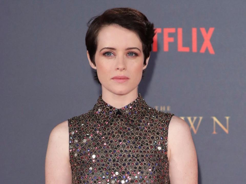 Claire Foy at an event for Netflix's "The Crown."