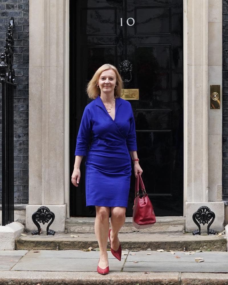 Newly appointed foreign secretary Liz Truss.