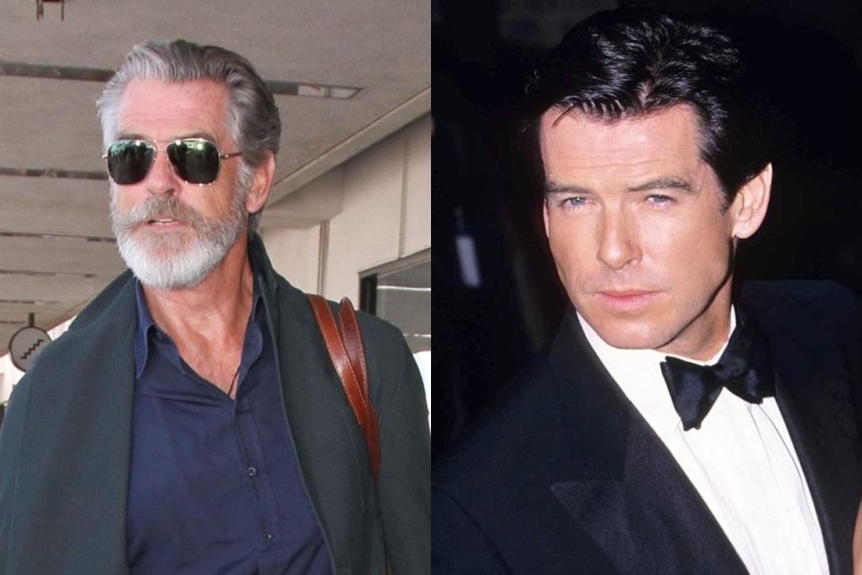 El mundo conoció a Pierce Brosnan gracias a su papel de James Bond, pero también ha dejado atrás el aspecto impecable del agente 007. "Me he hecho fan de la barba y mi mujer también", declaró el irlandés a Entertainment Tonight en 2017. (Foto: starzfly / Bauer-Griffin / Fred Duval / Getty Images)