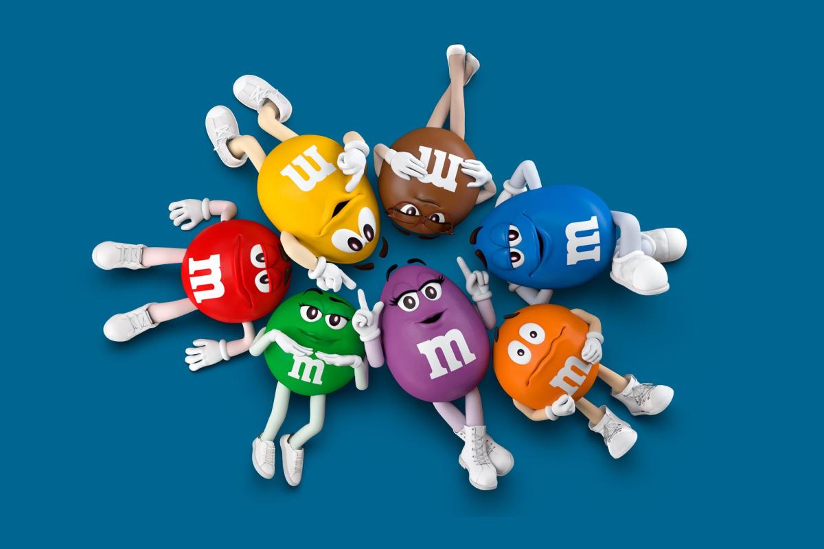 blue m&m character png