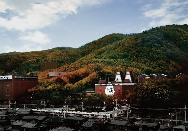 日本威士忌一世紀的傳奇起源，正是大阪與京都交界的風水寶地「山崎」。取自臉書@Suntory