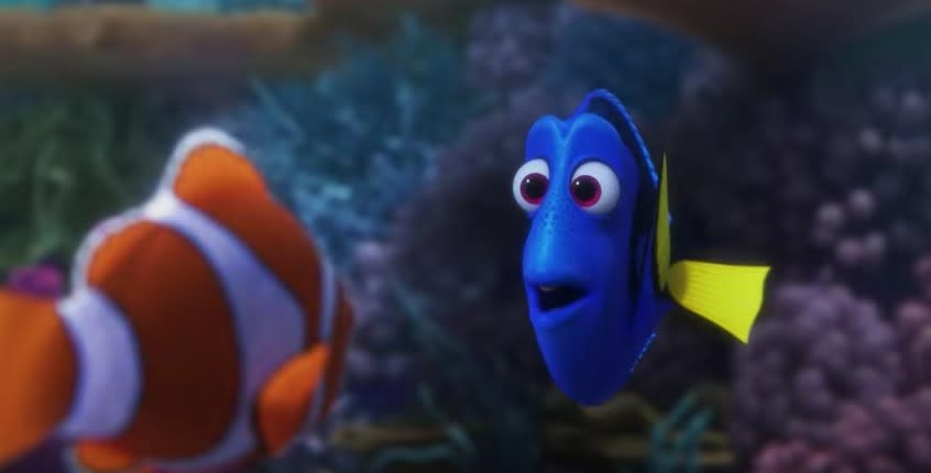 All the feelings we had during the new “Finding Dory” TV spot