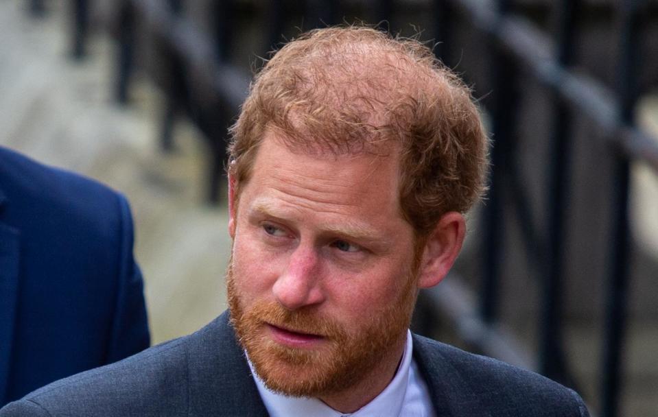 Prince Harry arrives on the last day of the High Court