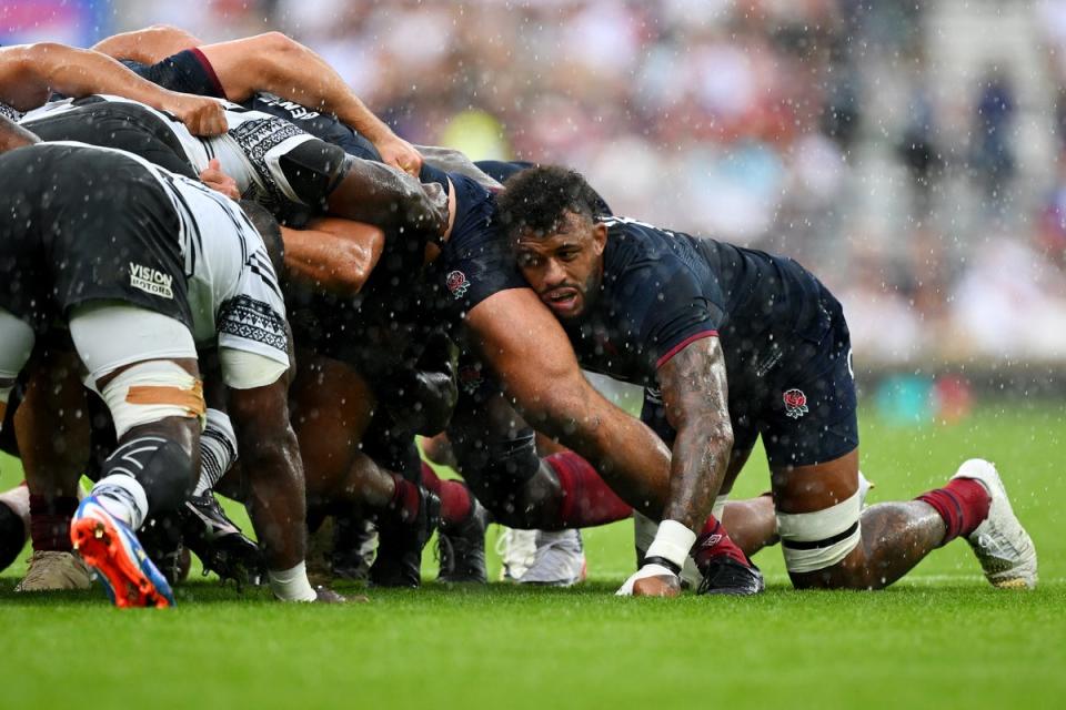 The scrum should be an intriguing battleground as England vie with Fiji for a last eight place  (Getty Images)