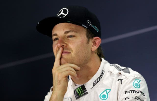 Nico Rosberg drove alongside Hamilton at Mercedes 