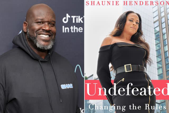 <p>Kevin Mazur/Getty, Gallery Books</p> From Left: Shaquille O'Neal; and Shaunie Henderson's memoir